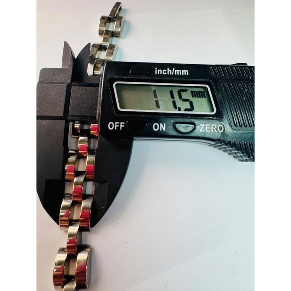 Estate Sterling Silver 925 Panther Link Men’s Bracelet 7.5" Heavy 45.7g Taxco - Picture 9 of 11